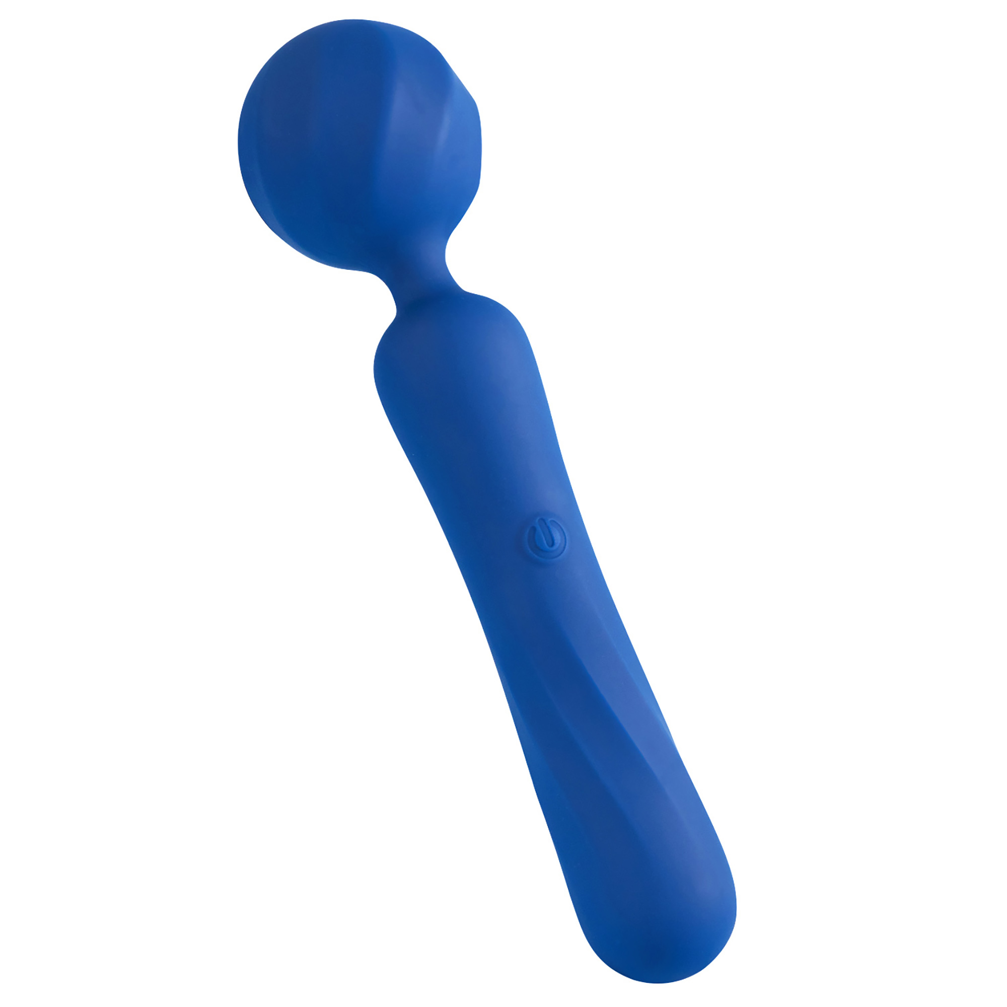 Вібромасажер Wand із гнучкою насадкою, синій, 25 × 6,27 см BeYourLover Titan