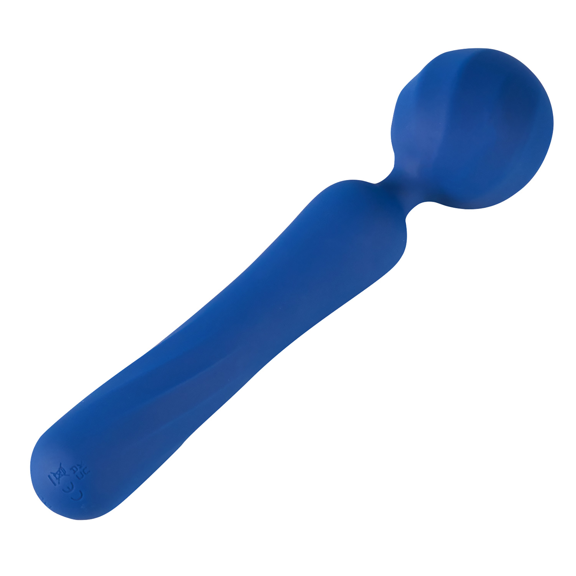 Вібромасажер Wand із гнучкою насадкою, синій, 25 × 6,27 см BeYourLover Titan