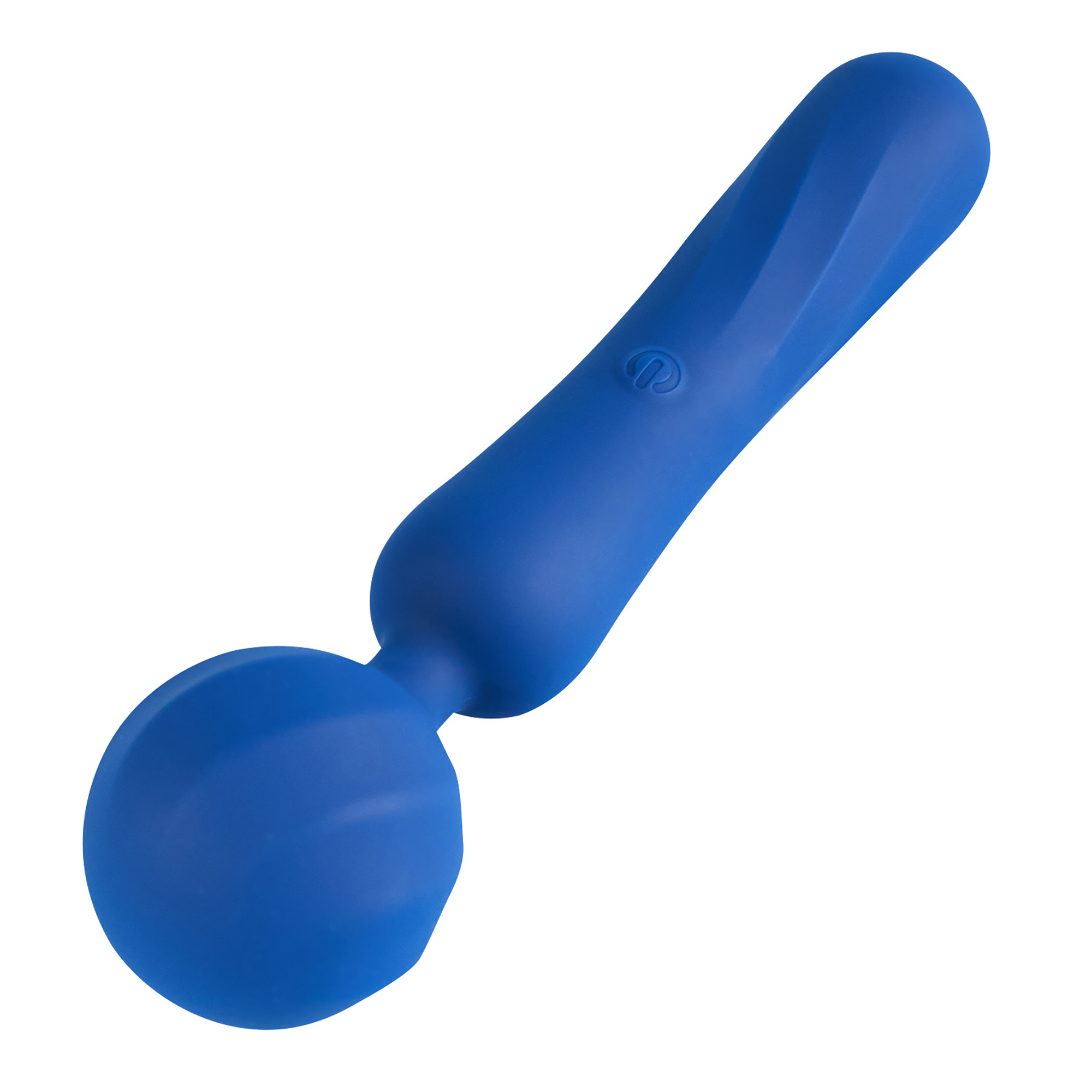 Вібромасажер Wand із гнучкою насадкою, синій, 25 × 6,27 см BeYourLover Titan