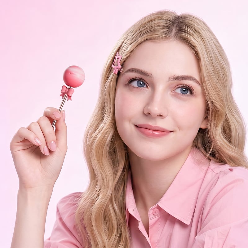 Вібратор у формі льодяника, рожевий, 12.3 х 3.7 см BeYourLover SWEET BOBO