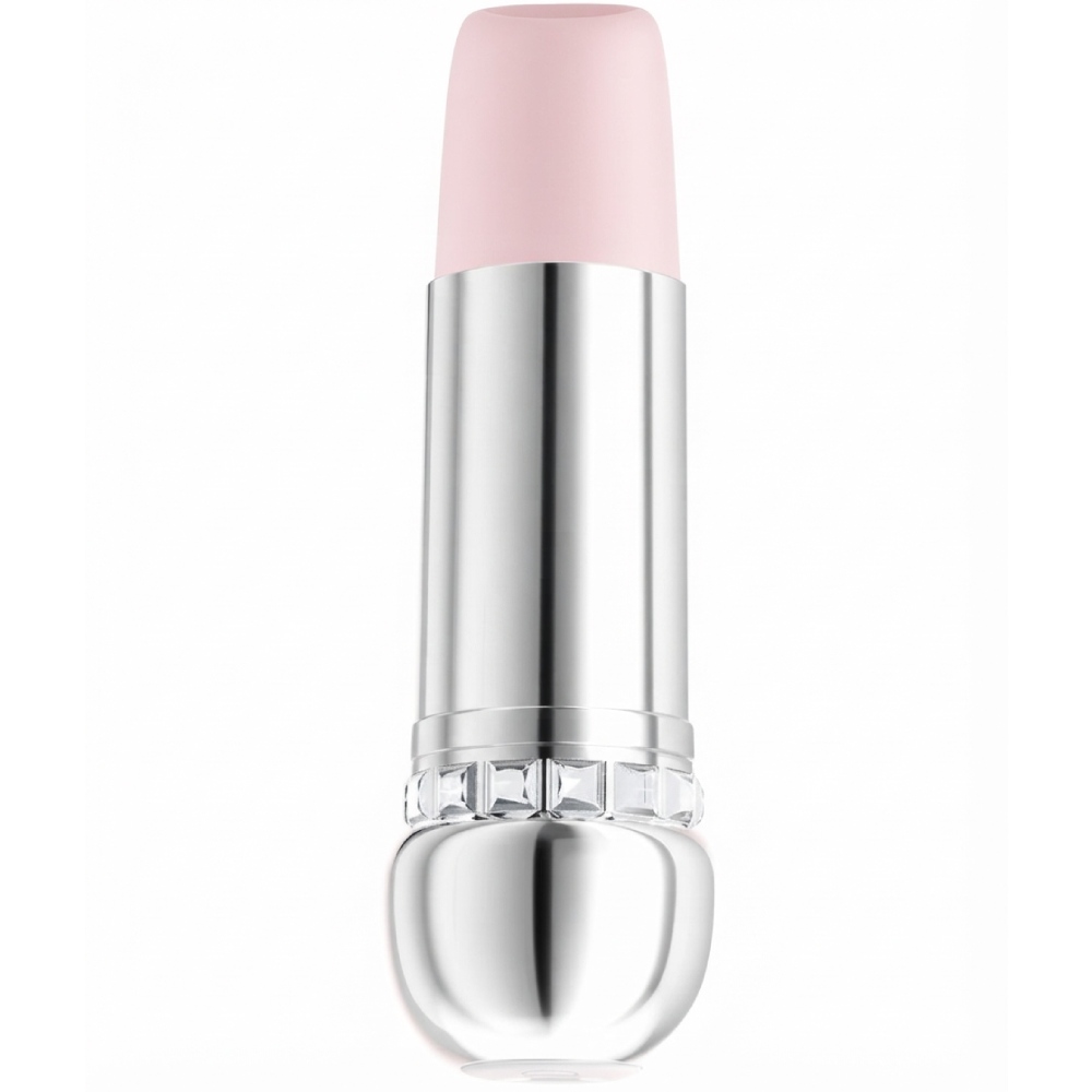 Вакуумный стимулятор в форме губной помады BeYourLover Powder Mist, розовый, 9,65 × 3,3 × 3 см