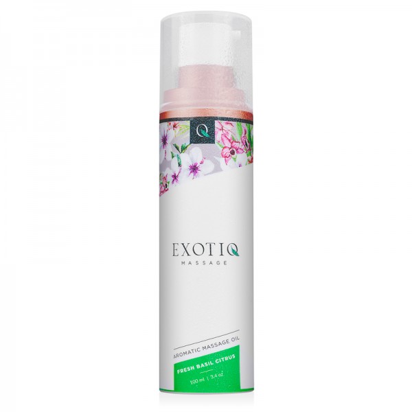 Массажное масло Exotiq Massage Oil Basil Citrus 100 мл