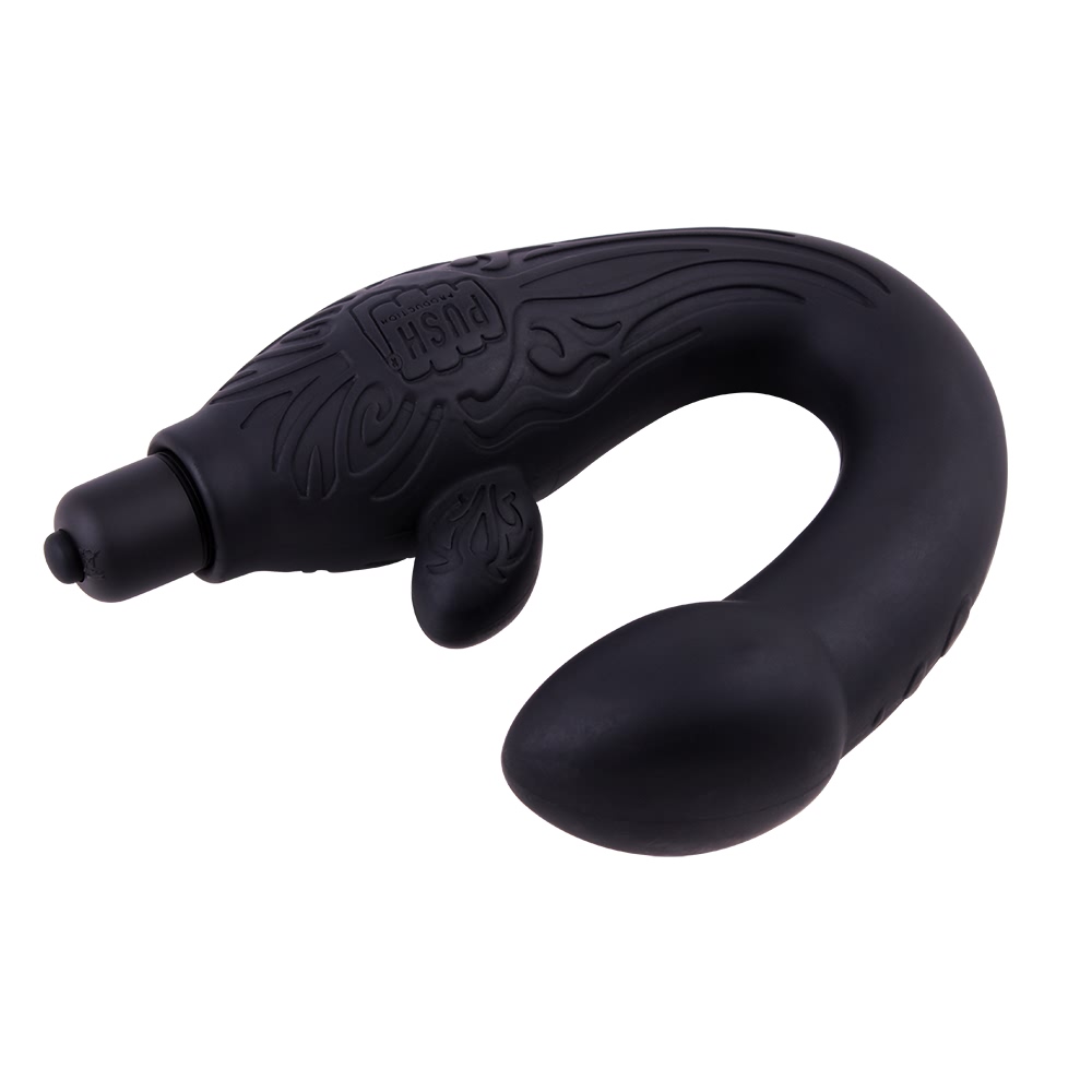 Масажер простати Chisa Black Mont P-Spot Perineum Massager з вібрацією, чорний