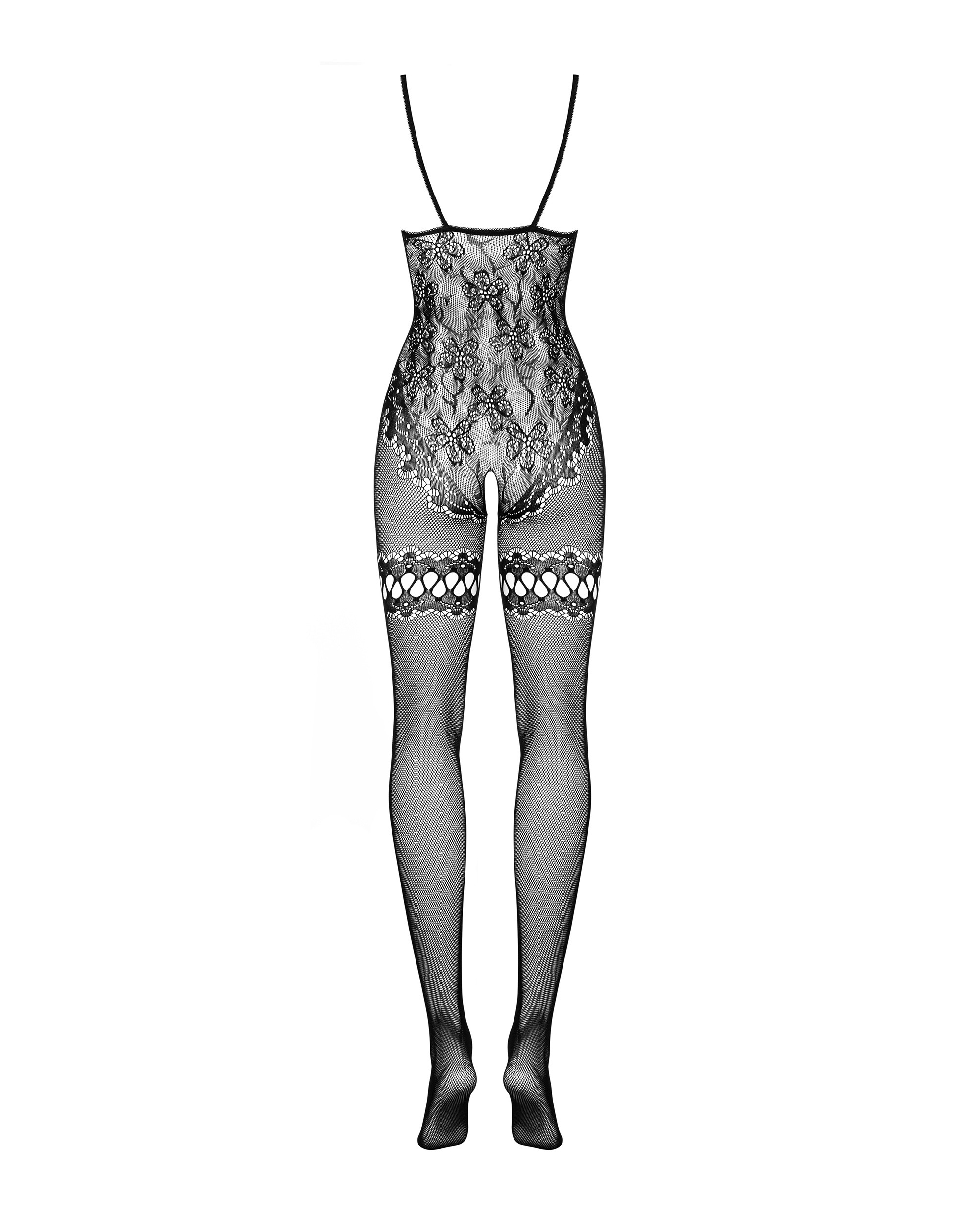 Комбінезон Obsessive Bodystocking F213, чорний, S/M/L