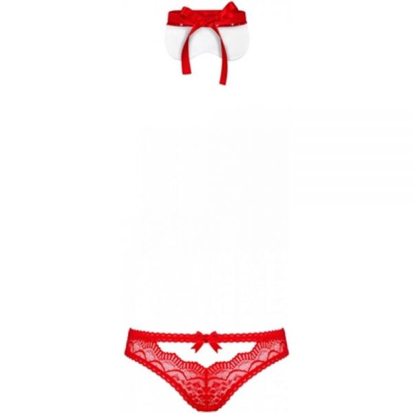 Стрінги та маска Obsessive 822-SEA-3 set 2-pcs L/XL