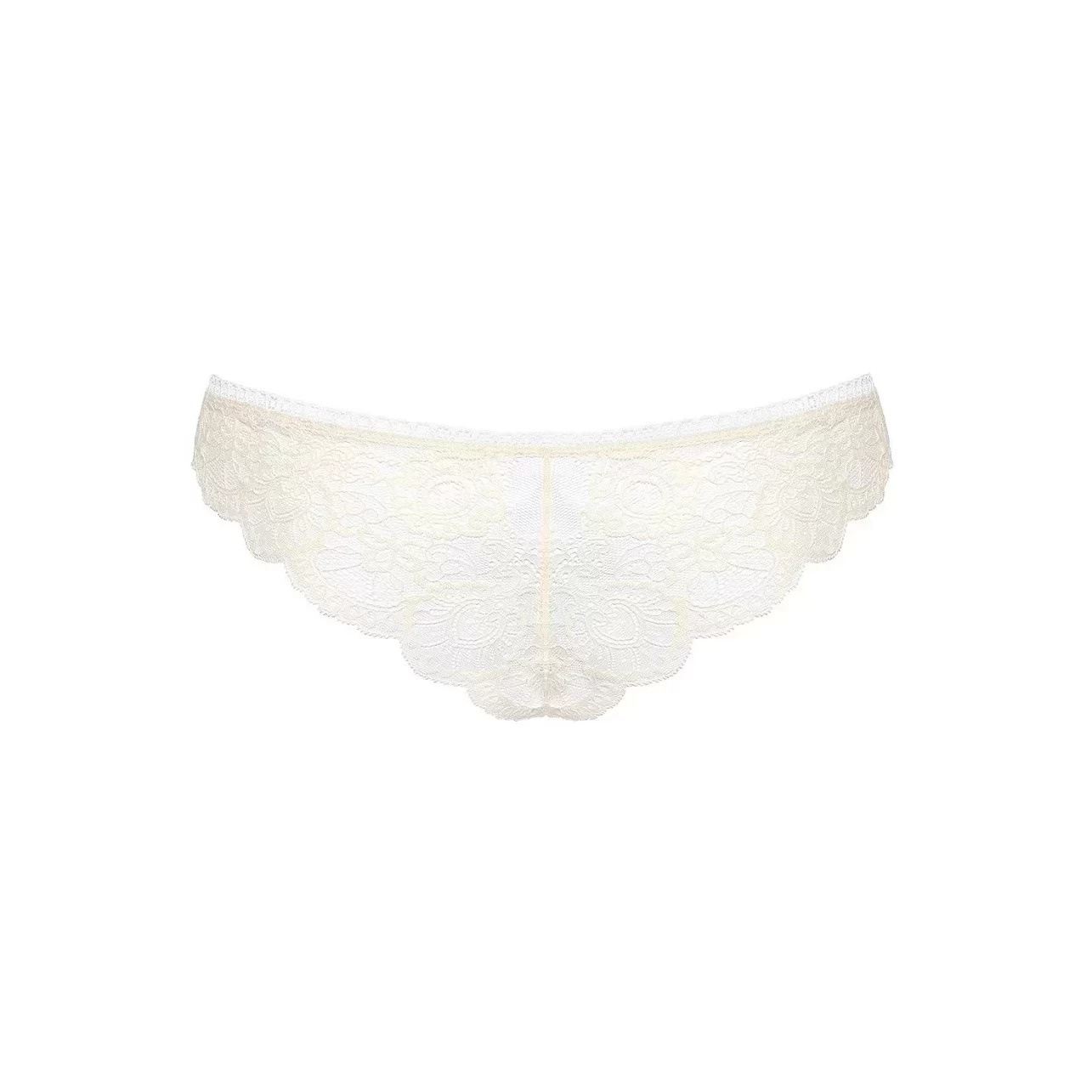 Кружевные трусики Obsessive 874-PAN-2 молочные, L/XL