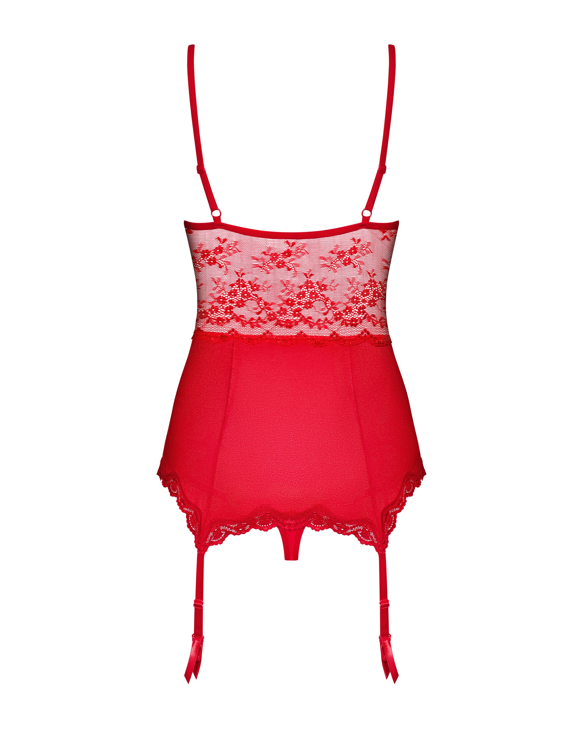 Корсет із підв'язками для панчохи Obsessive Lovica corset XXL