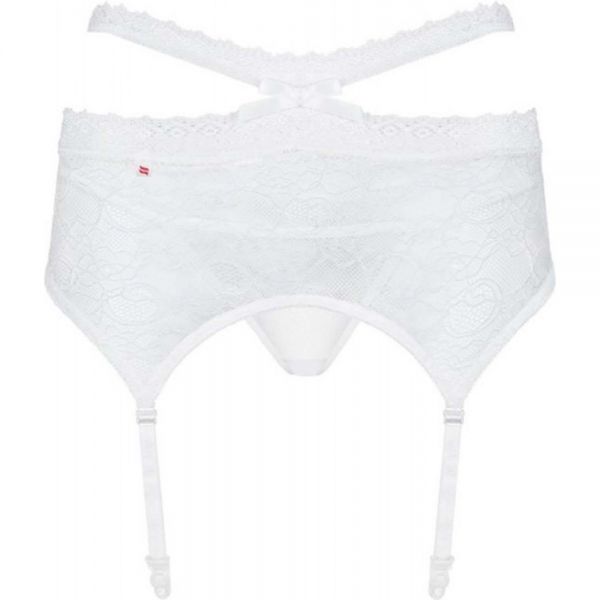 Пояс для чулок Swanita L/XL Obseeeive белые