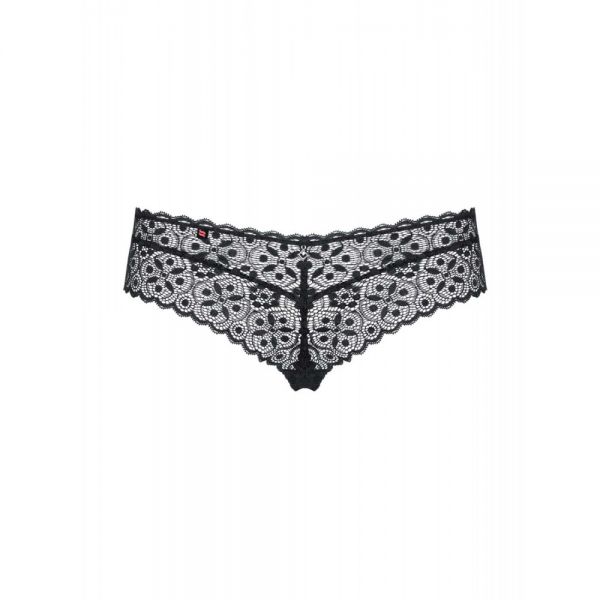 Трусы черным Shibu shorties L/XL Obsessive