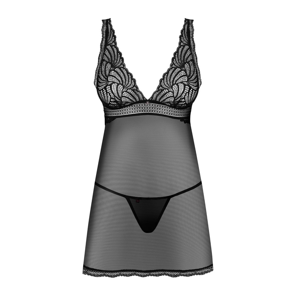 Пеньюар и стринги Obsessive SWETTIA M/L