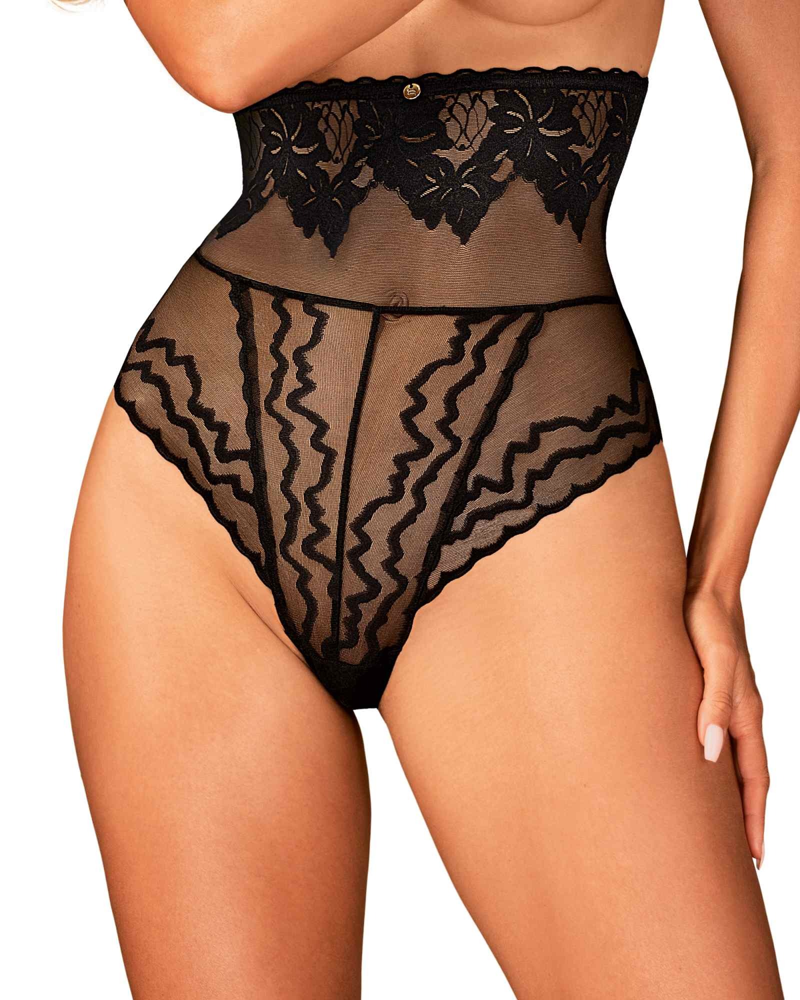 Трусики с высокой талией Obsessive Arienna XS/S