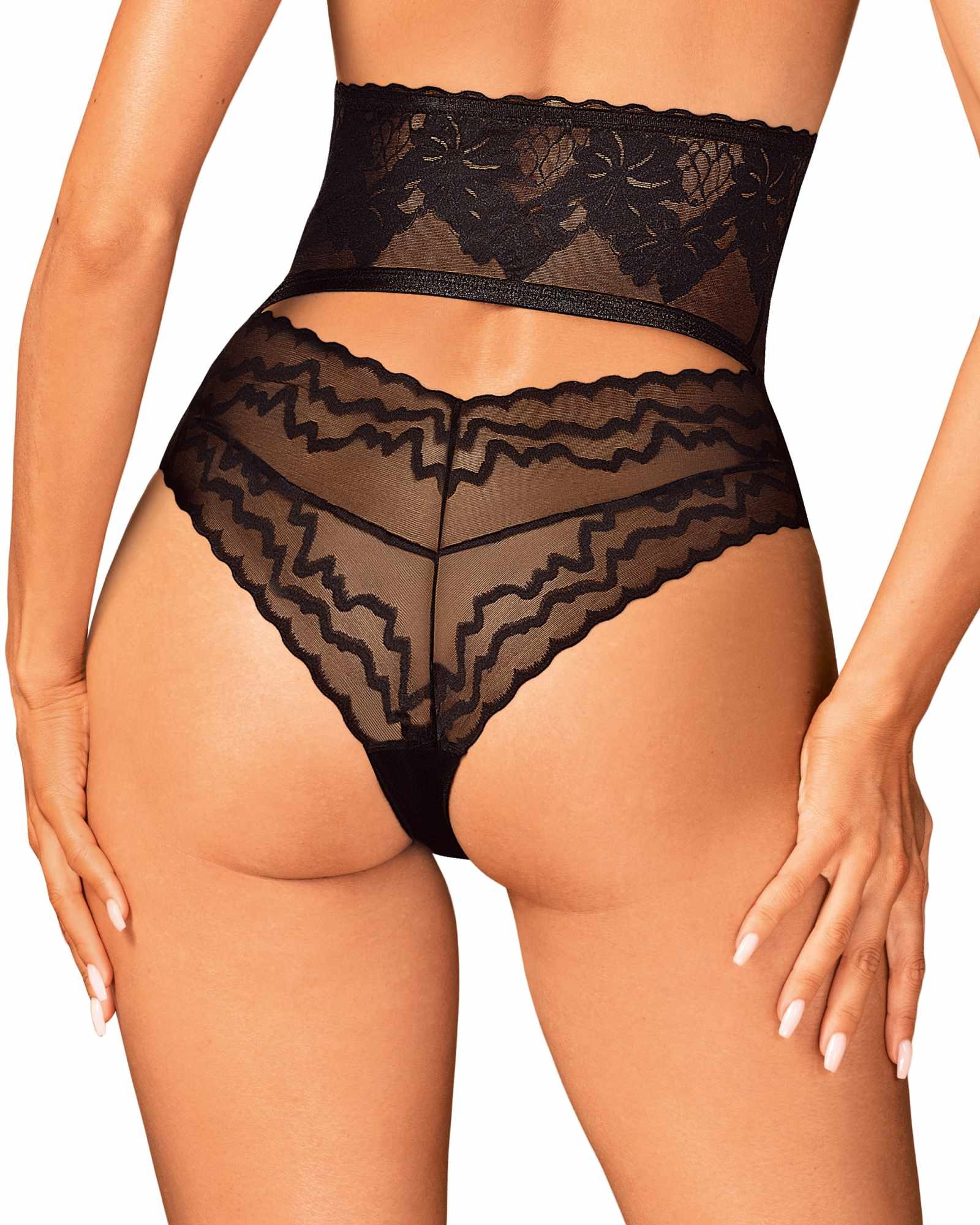 Трусики с высокой талией Obsessive Arienna XS/S