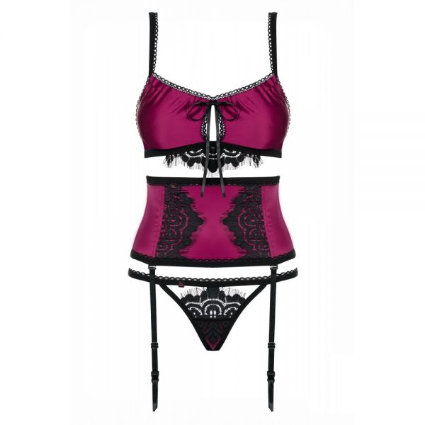 Комплект Obsessive 861-SEG-5 3 pcs set S/M