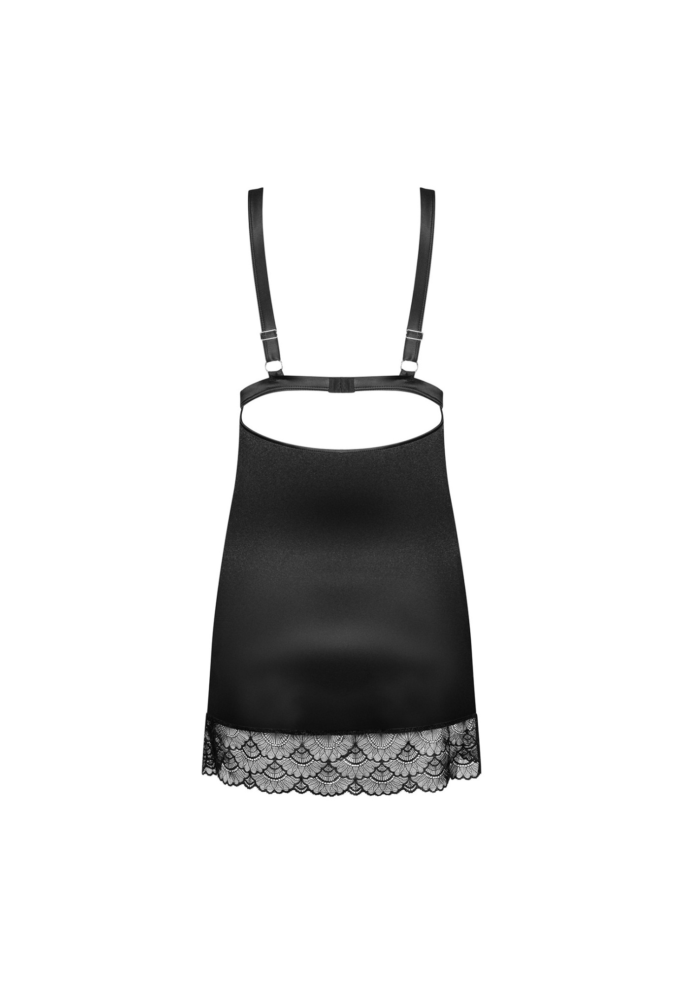 Пеньюар та стрінги Obsessive Eloissa L/XL