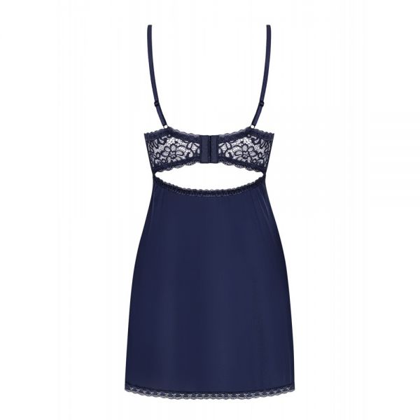 Cорочка Obsessive Drimera babydoll & thong blue S/M