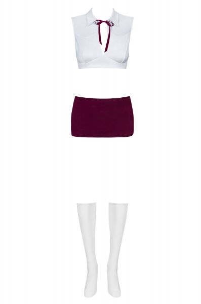 Костюм студентки 4 предмети Obsessive Student 4 pcs costume L/XL