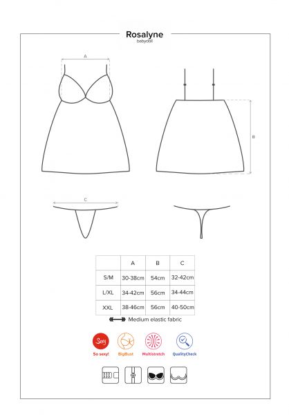 Бебідолл Obsessive Rosalyne babydoll