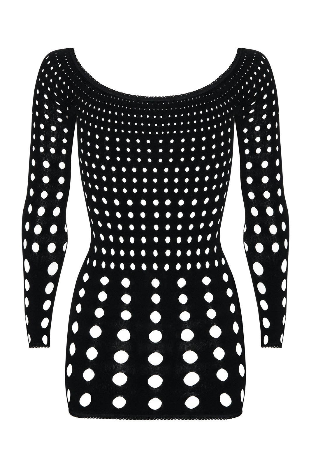 Сукня Obsessive Rocker з перфорацією, чорна, S/M/L