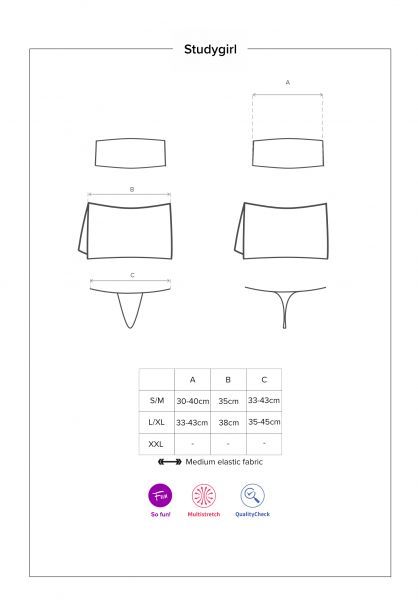 Костюм студентки Obsessive Studygirl costume L / XL