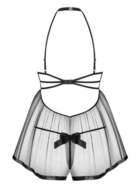 Бебидол Obsessive Delishya babydoll black S/M