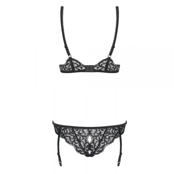 Боді Laluna crotchless Teddy black L / XL