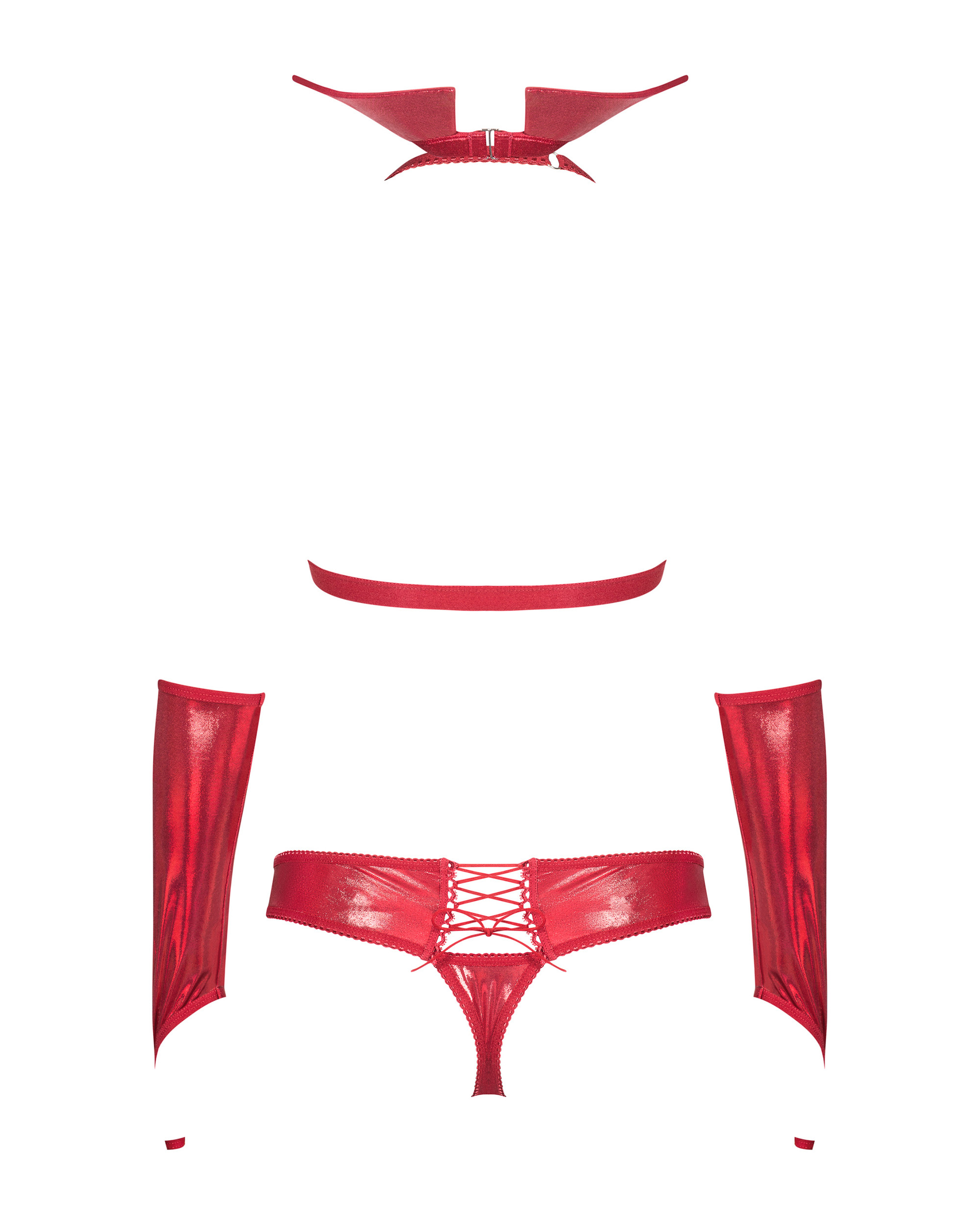 Ігровий Костюм Вампірші Obsessive Vampines Red S / M