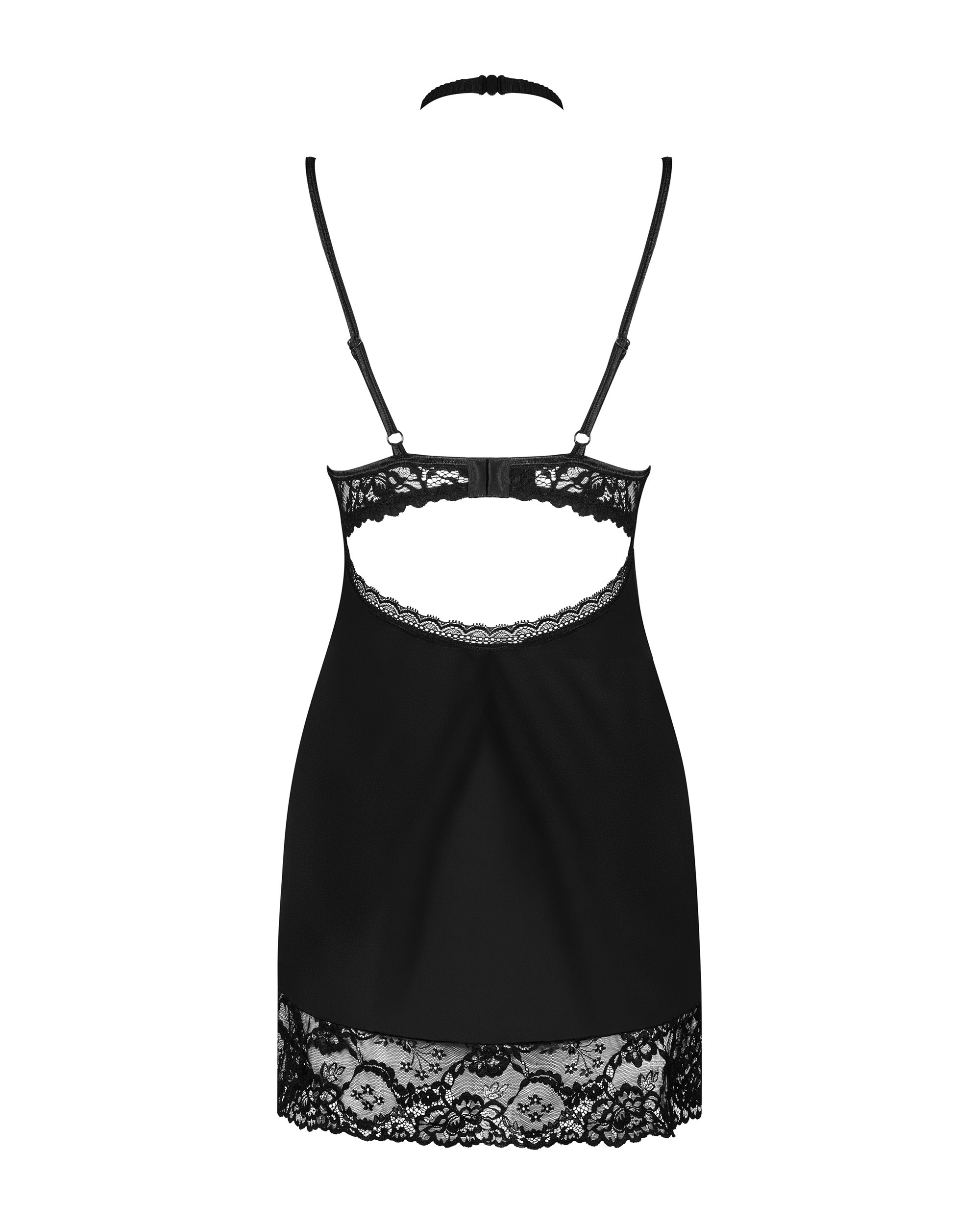 Сорочка Obsessive Raquelia chemise & thong L/XL