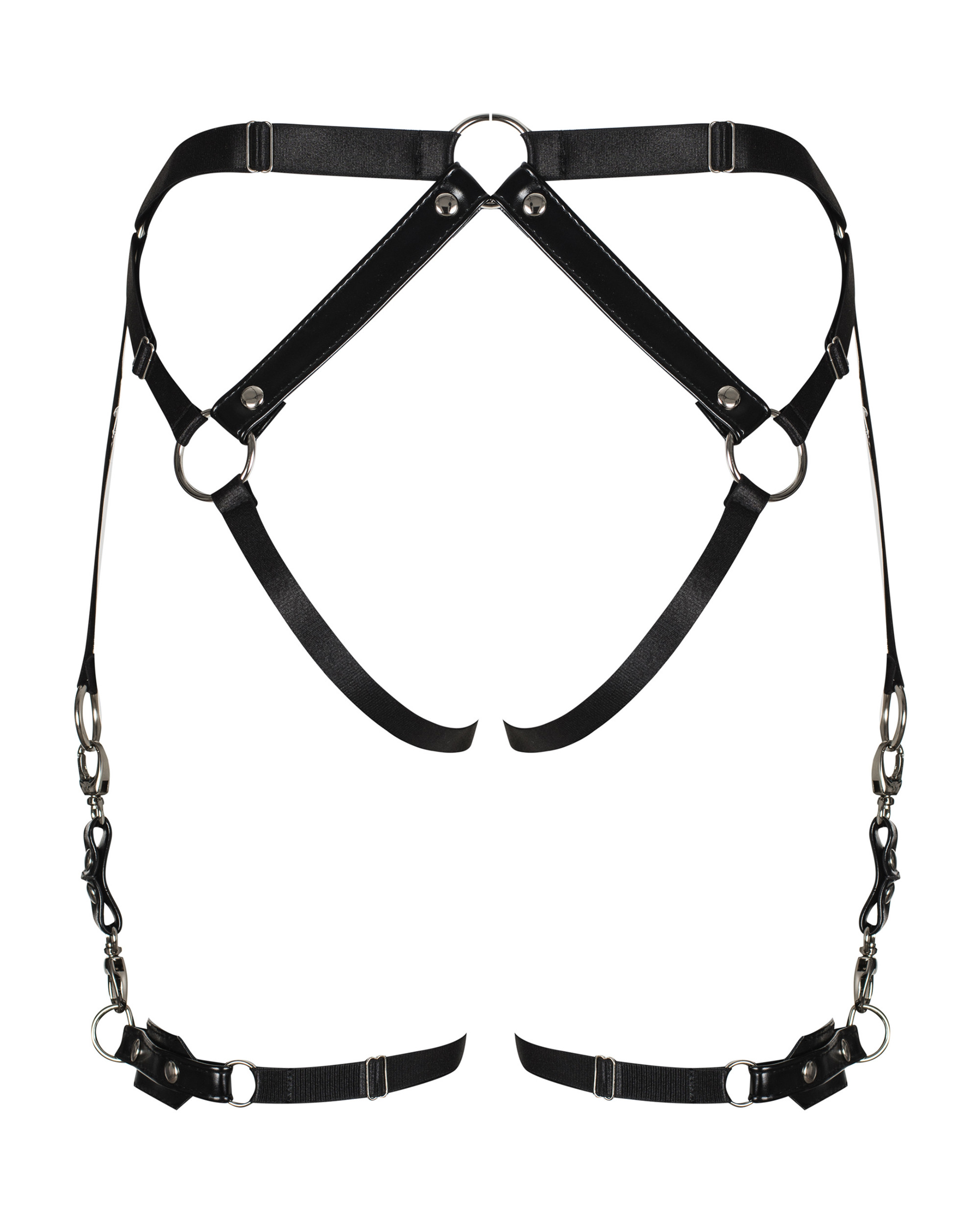Гартери Obsessive A762 HARNESS Black S/M/L