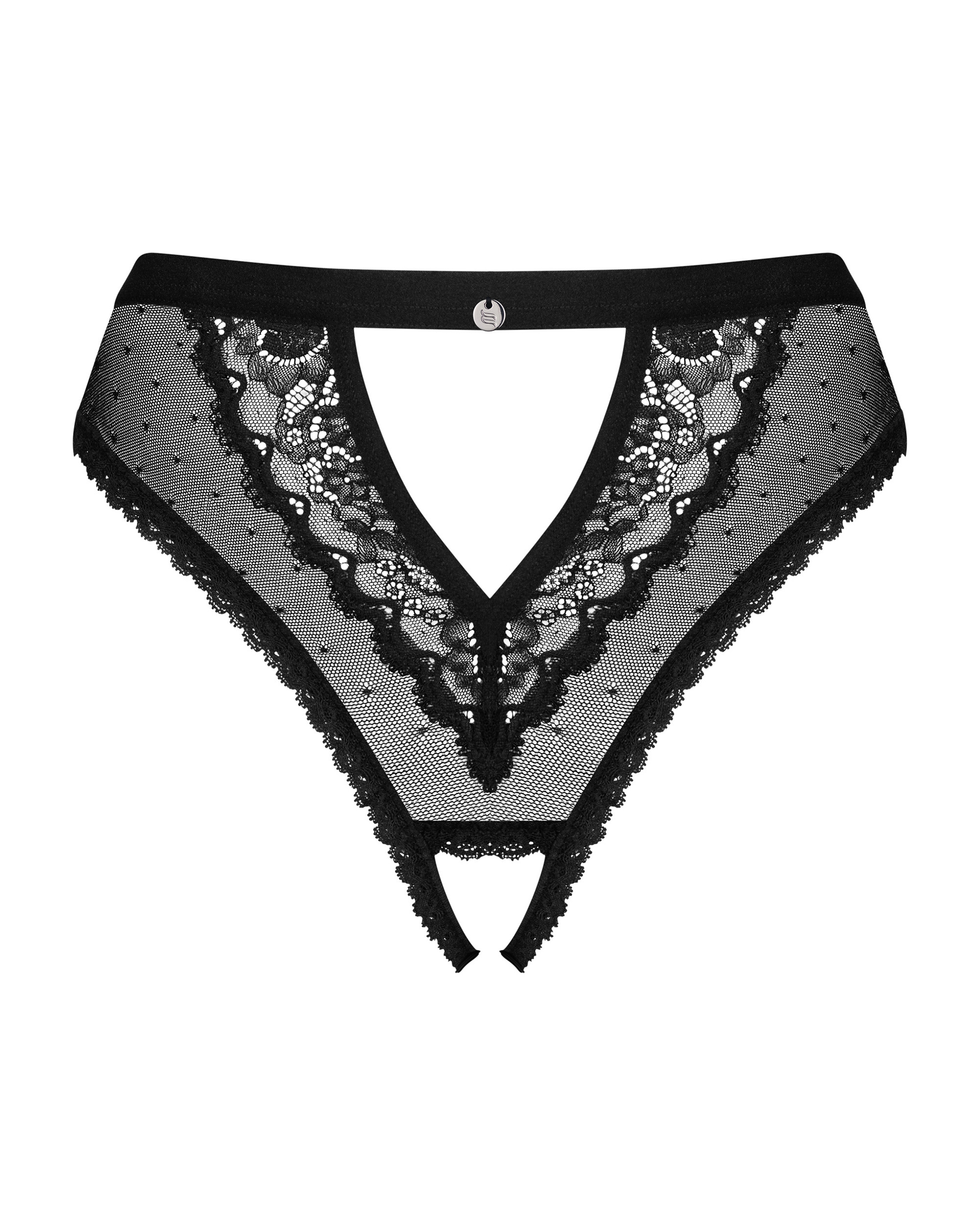 Трусики Obsessive Mauress Black S / M