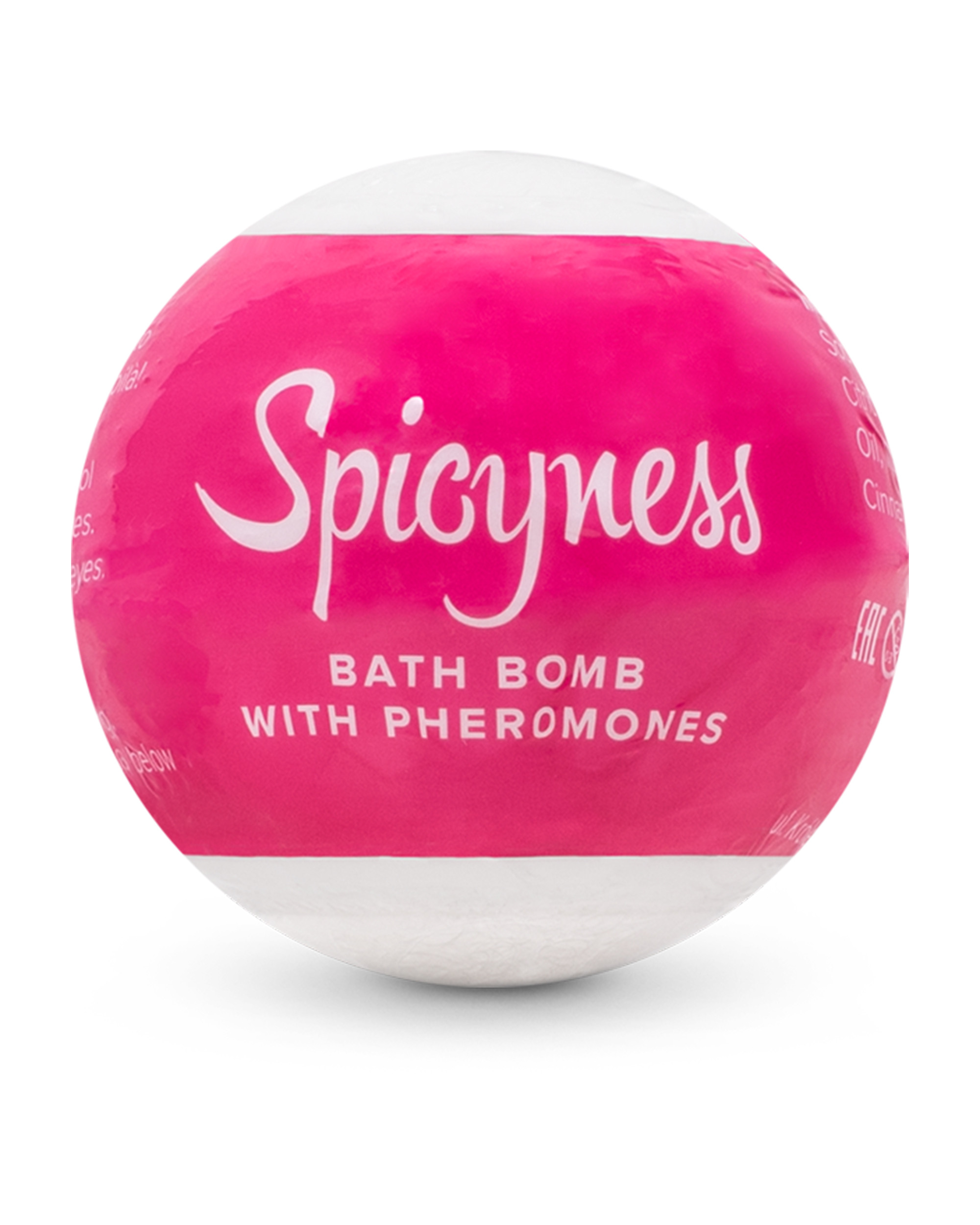 Бомбочка для ванни з феромонами Obsessive Bath bomb with pheromones Spicy