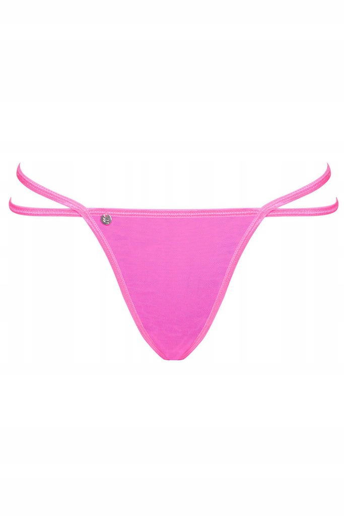 Сексуальные стринги с цепочкой Obsessive Chainty thong pink S/M