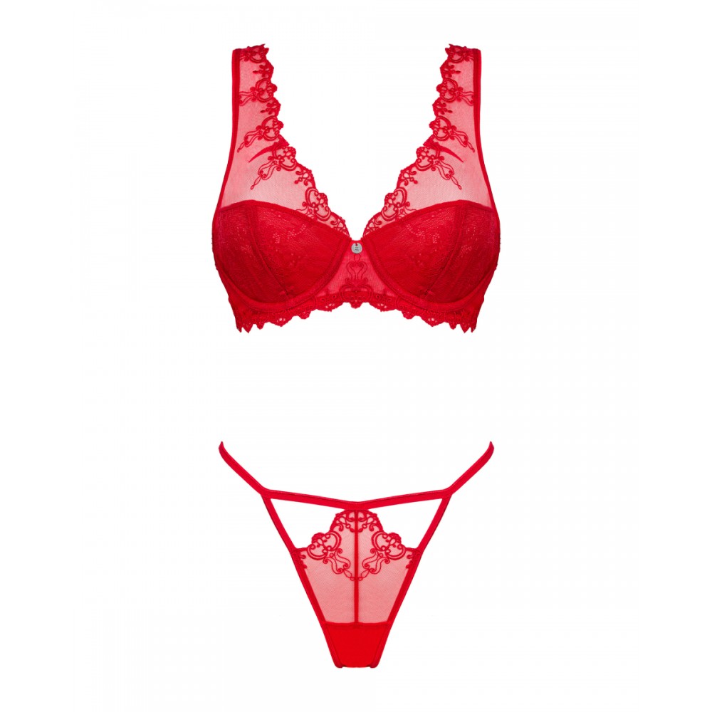 Комплект Obsessive Lonesia 2 предмета S/M