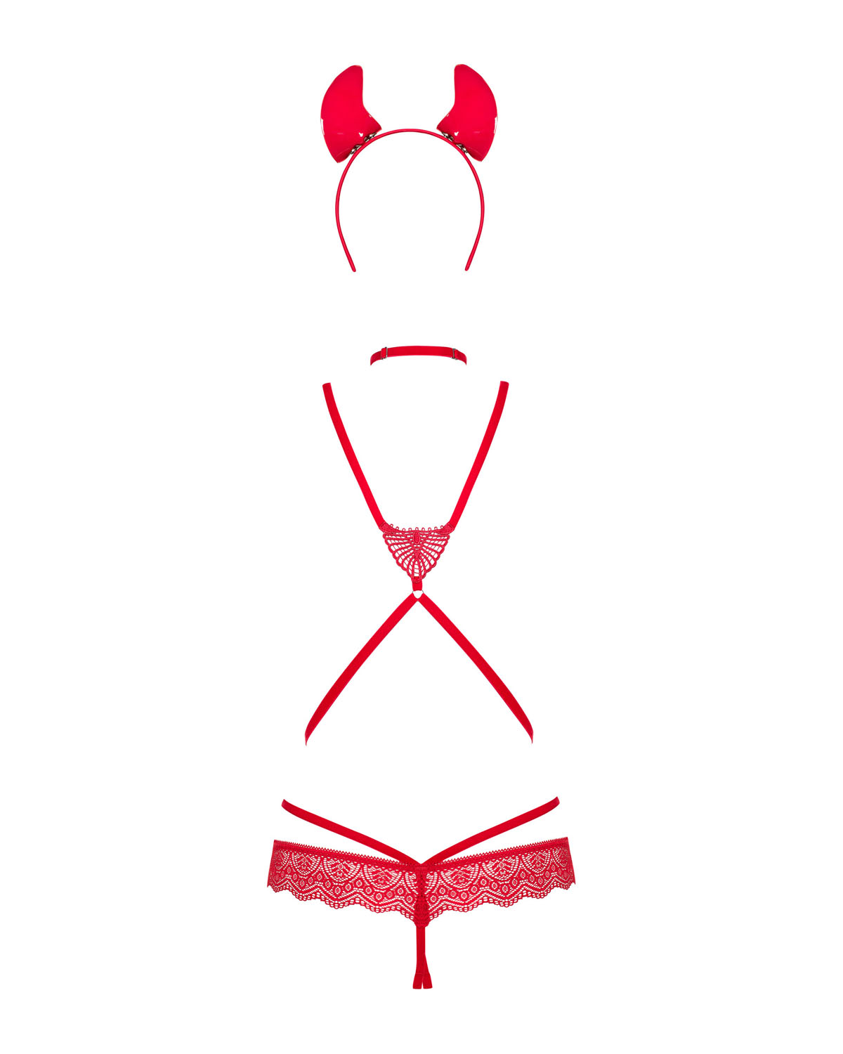 Боді Obsessive Evilia body S/M