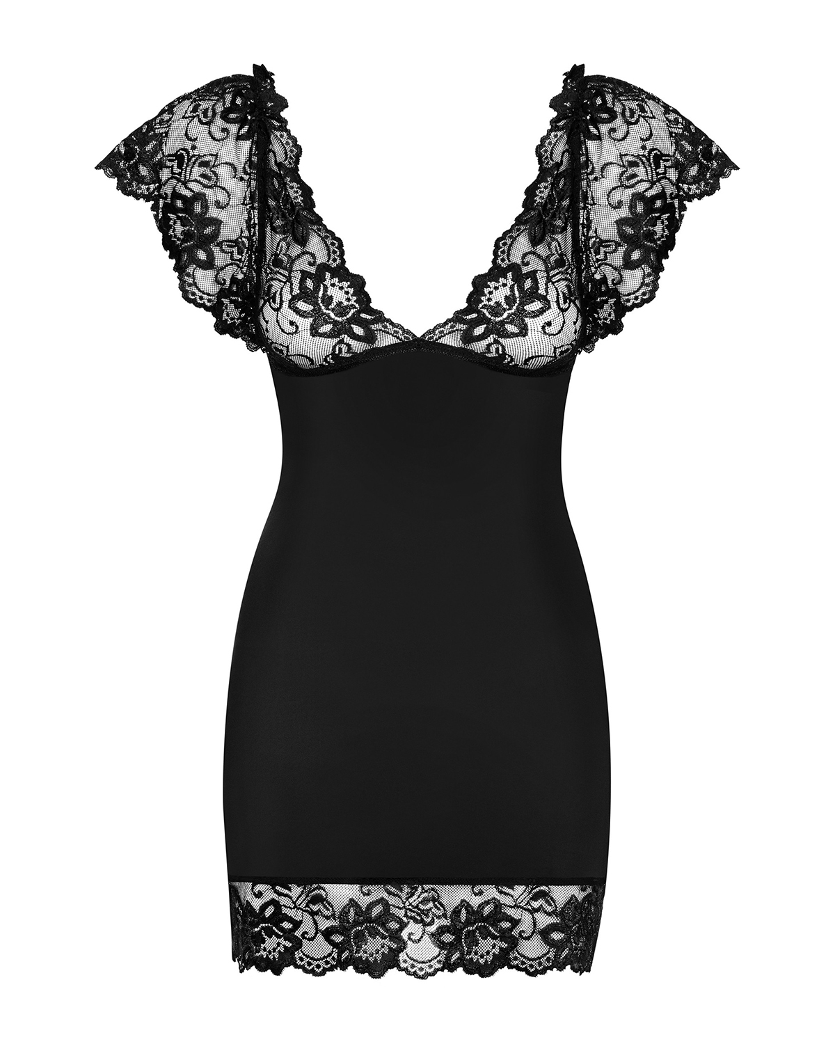 Пеньюар Obsessive Imperia и стринги S/M