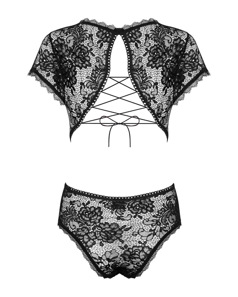 Боди Obsessive Peonesia teddy S/M