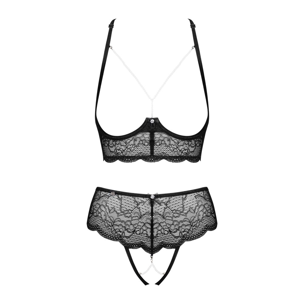 Комплект Obsessive Pearlove 2 предмета XS/S