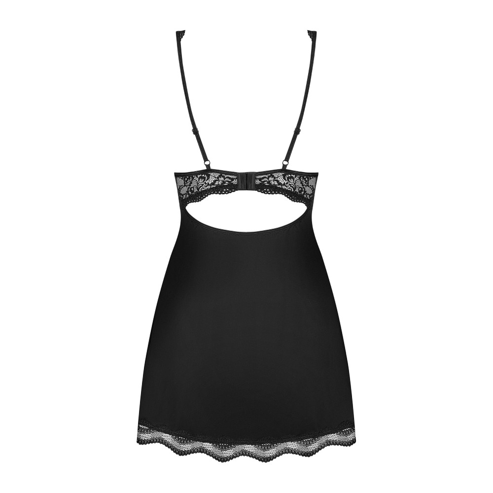 Пеньюар та стрінги Obsessive Luvae M/L