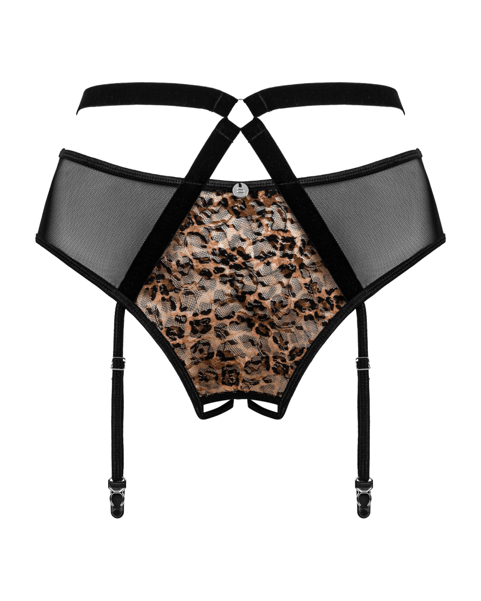 Пояс для чулок Obsessive Allunes S/M