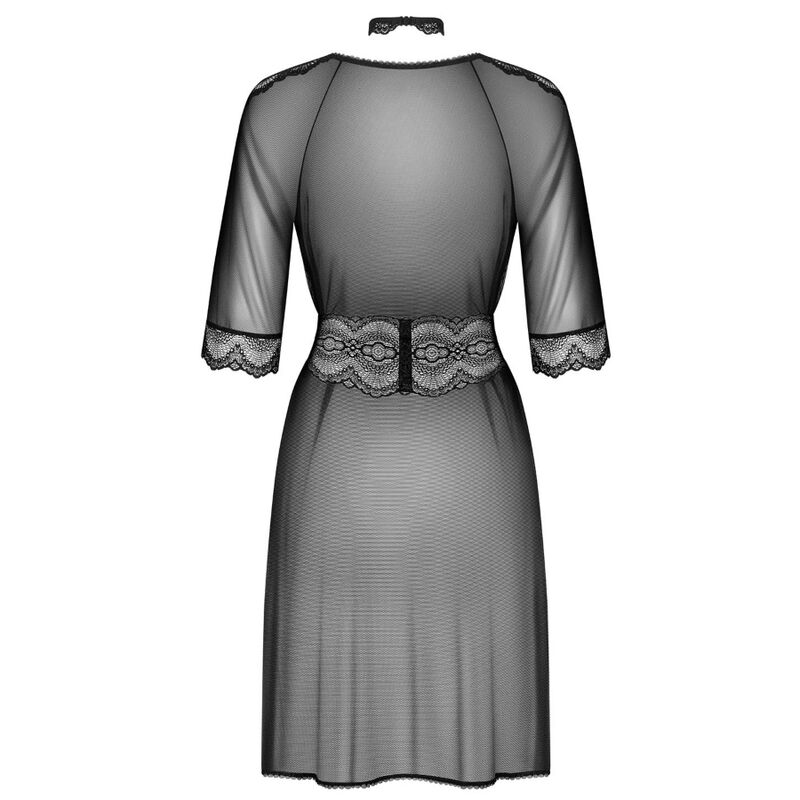 Мереживний халат Obsessive Lucita L/XL