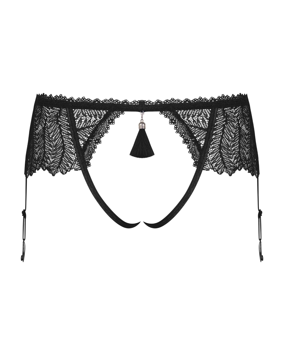 Пояс для чулок Obsessive Romanesa L/XL