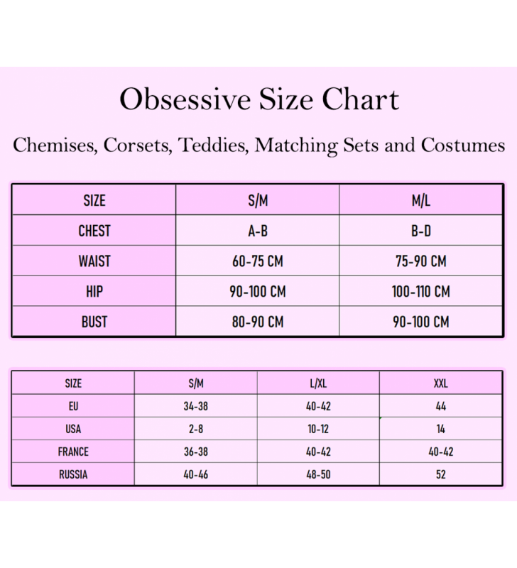 Стрінги Obsessive Contica stringi otwarte L/XL