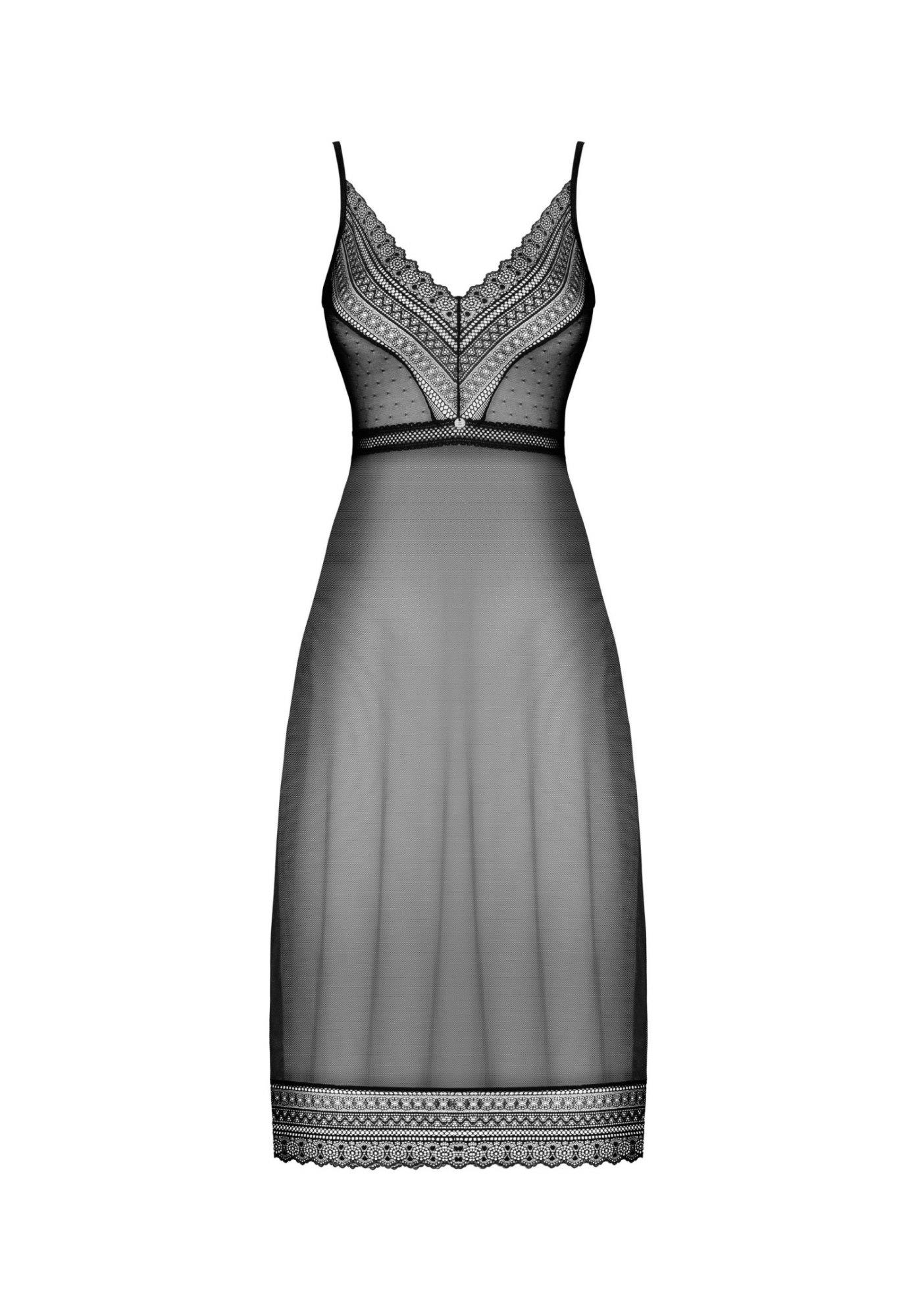 Пеньюар довгий Obssesive Estiqua chemise XL/2XL