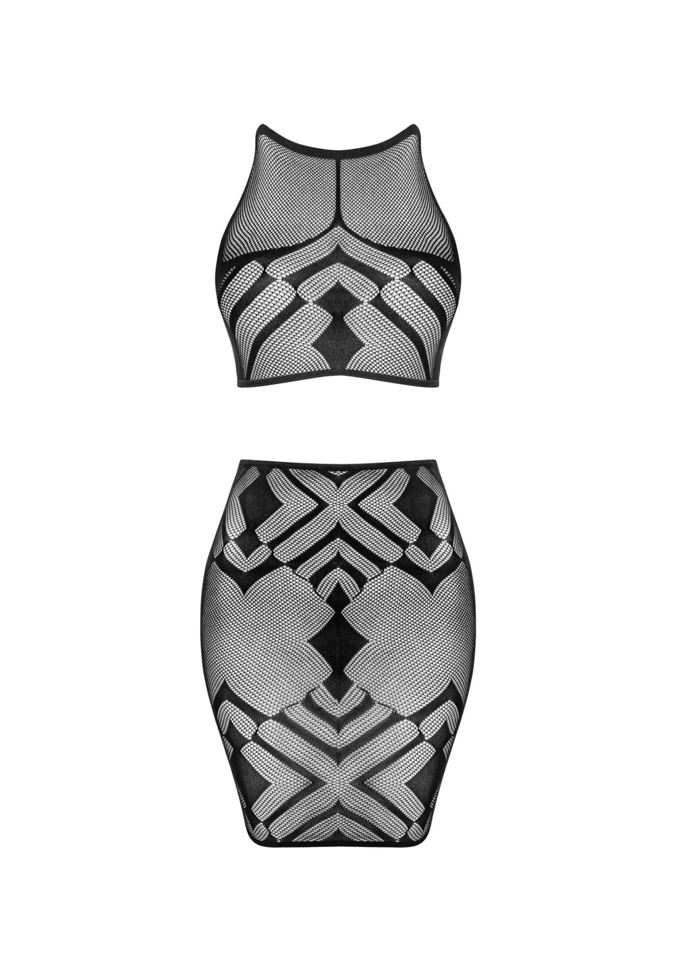 Комплект спідниця та топ Obsessive K101 top & skirt S/M/L