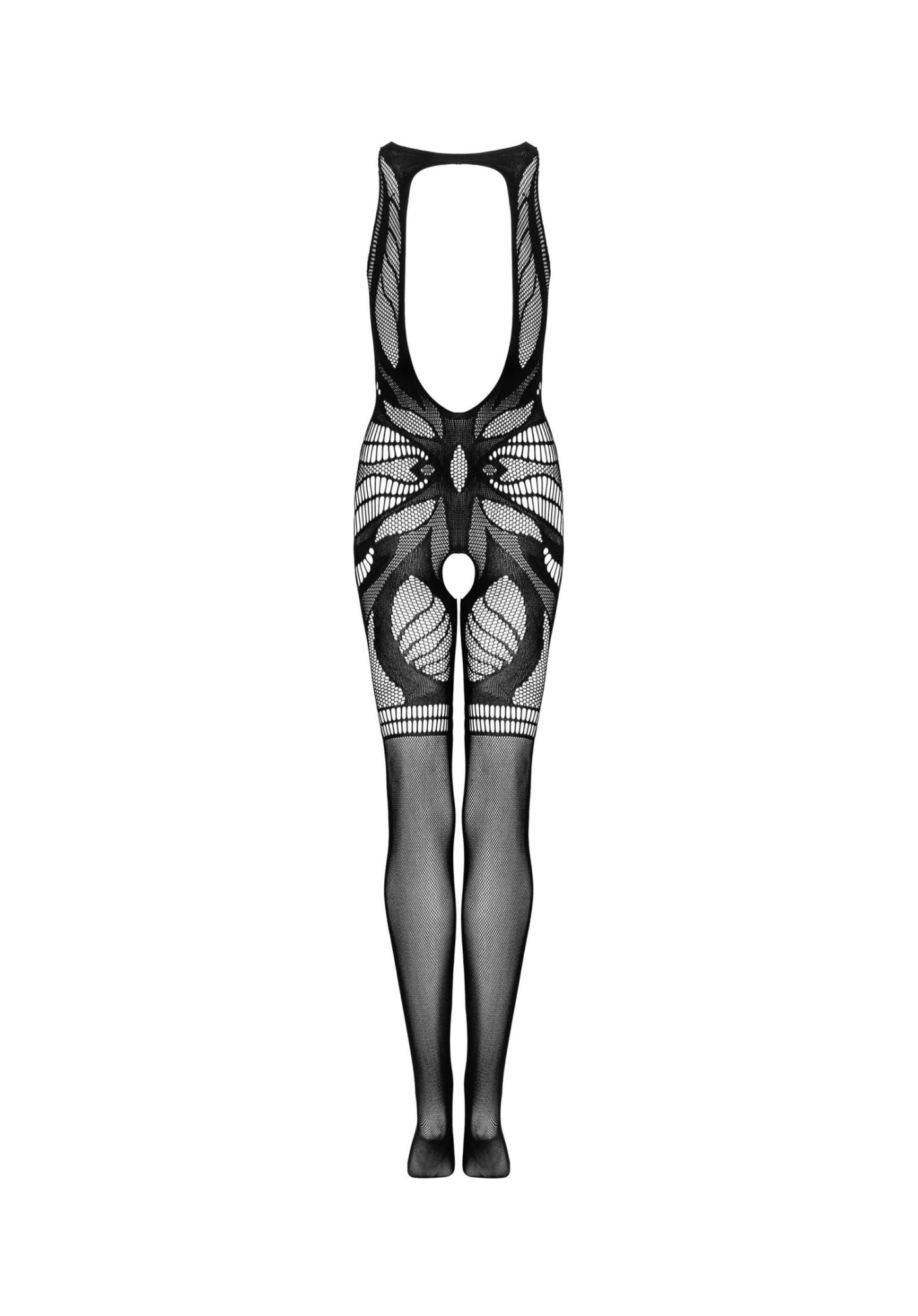 Комбинезон с открытым доступом Obsessive G331 черный, S/M/L