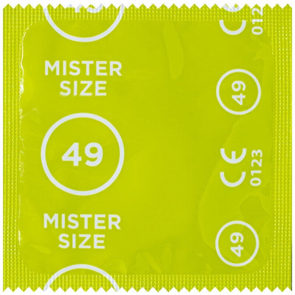 Презервативи ультратонкі Mister Size латексні, 49 мм (ціна за упаковку, 10 шт.)