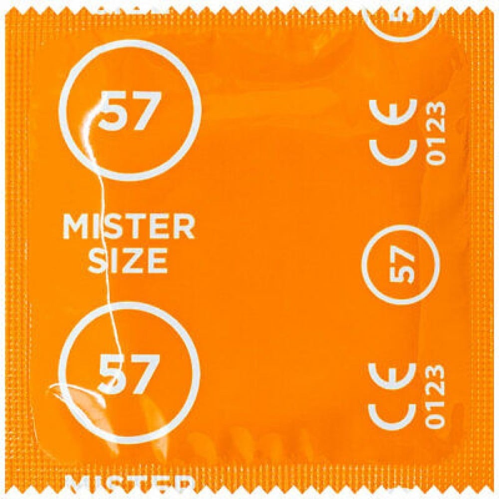 Презервативи латексні Mister Size 57 мм ультра тонкі (ціна за упаковку 10 шт.)