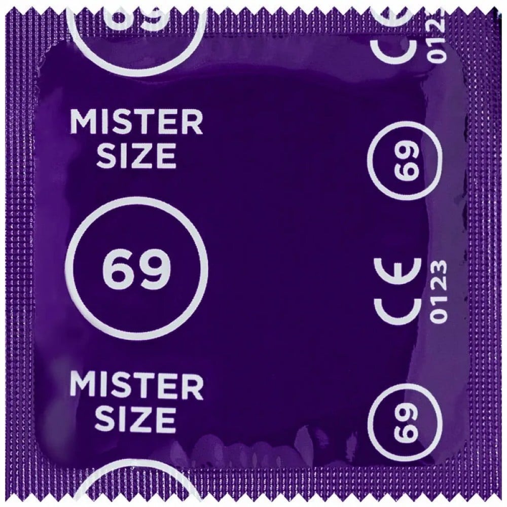 Презервативи латексні Mister Size 69 мм ультра тонкі (ціна за упаковку, 10 шт.)