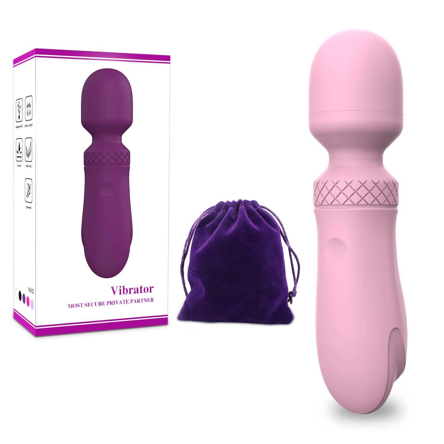 Міні-вібратор-мікрофон Every Night Toys Scarlett лавандовий, 10 режимів вібрації