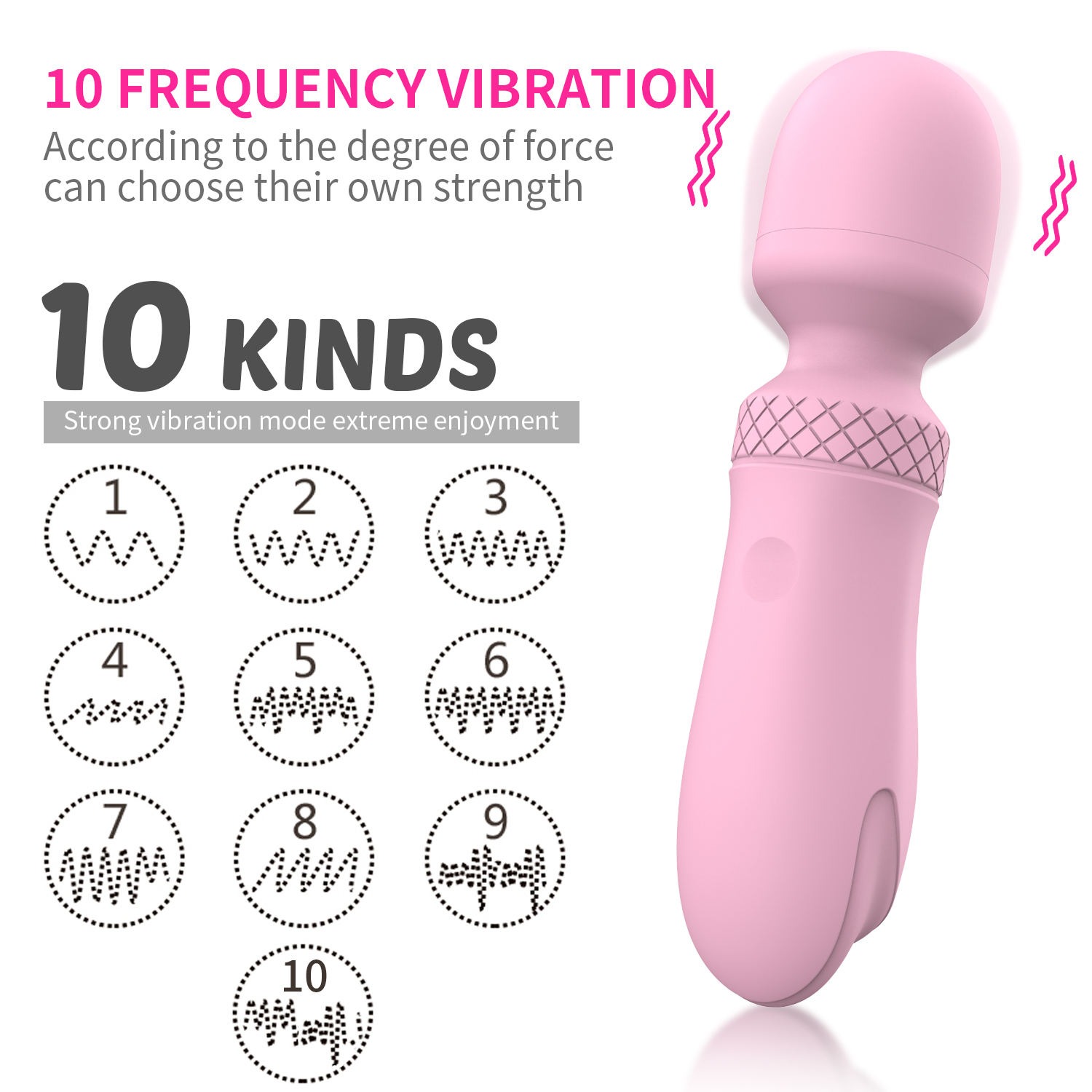 Міні-вібратор-мікрофон Every Night Toys Scarlett лавандовий, 10 режимів вібрації