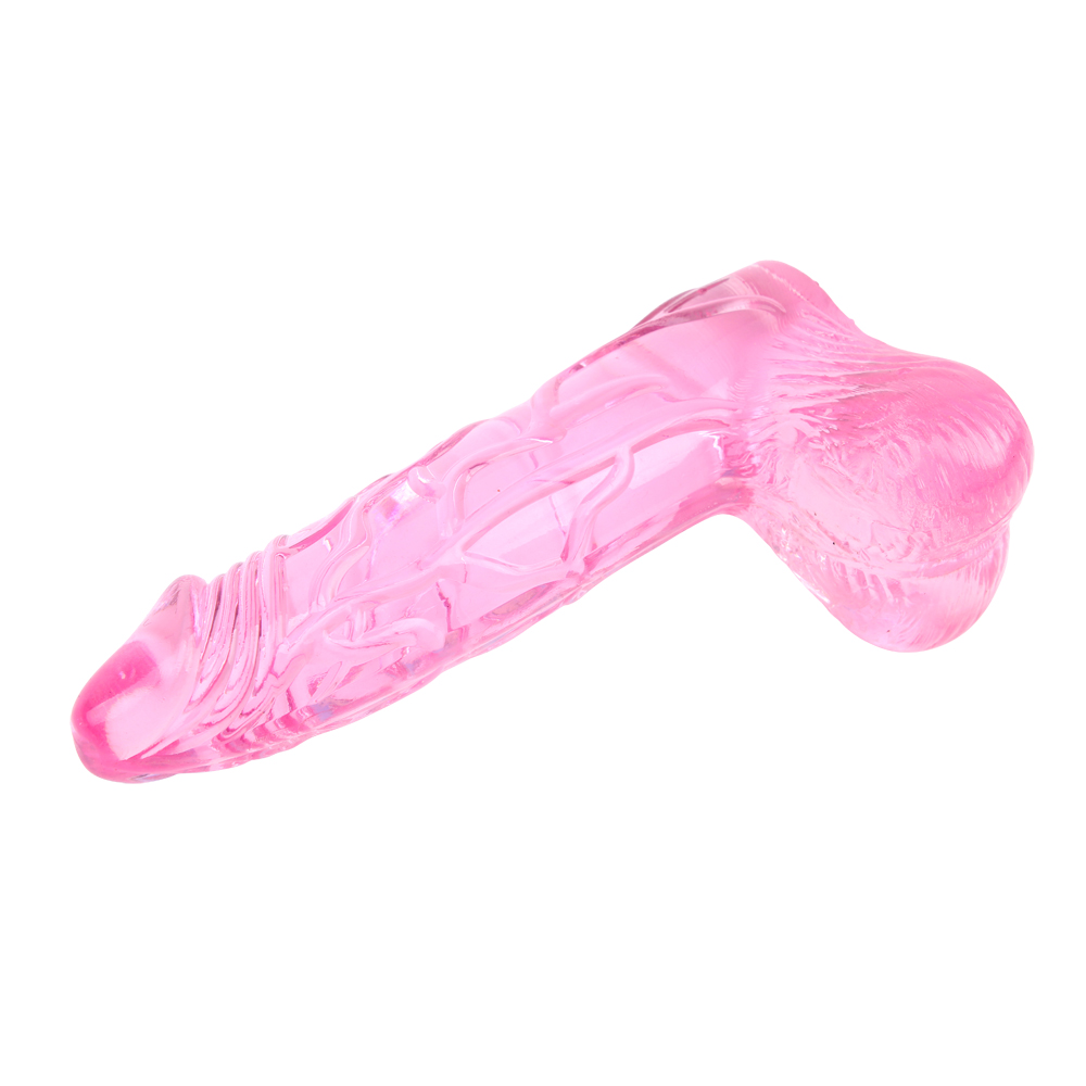Фаллоимитатор с мошонкой Chisa Hi Basic Ding Dong 6, розовый